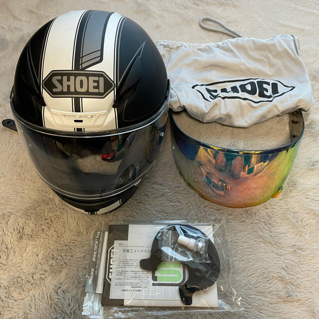 SHOEI Z-7 Flagger Lサイズ ミラーシールドつき 新入荷アイテム 4608円 ...