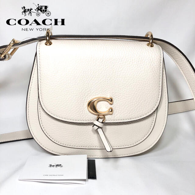 「条件ありお値下げ」COACH コーチ ショルダーバッグ ホワイト