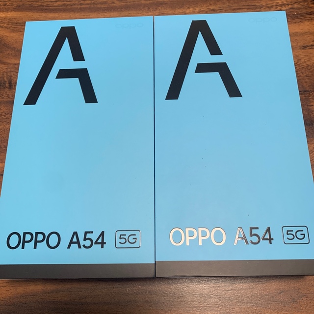 OPPO A54 5G【simフリー】新品2台