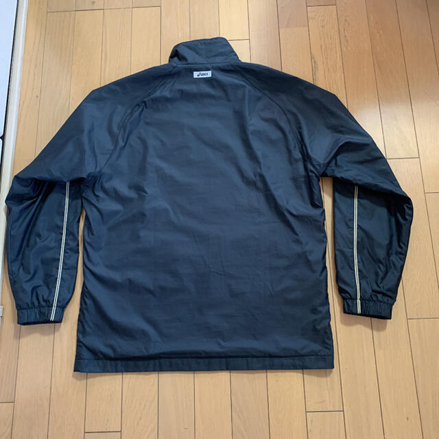 asics(アシックス)のアシックス　ウィンドブレーカー  M  黒 メンズのジャケット/アウター(ナイロンジャケット)の商品写真