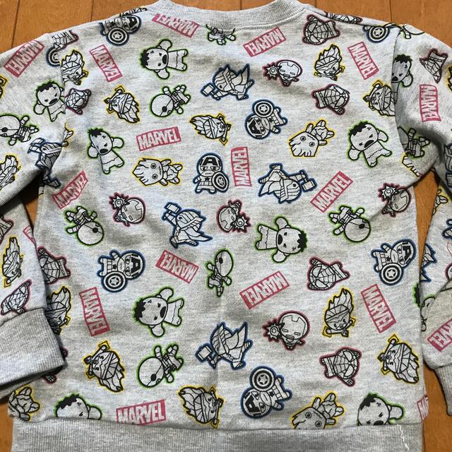 MARVEL(マーベル)のマーベル　トレーナー キッズ/ベビー/マタニティのキッズ服男の子用(90cm~)(Tシャツ/カットソー)の商品写真