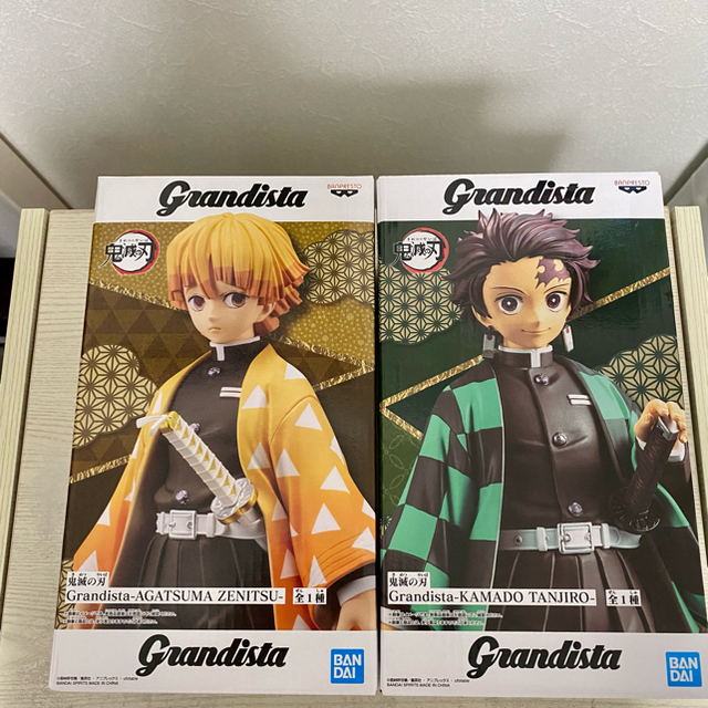 【鬼滅の刃】Grandistaフィギュア 竈門炭治郎 我妻善逸 | フリマアプリ ラクマ