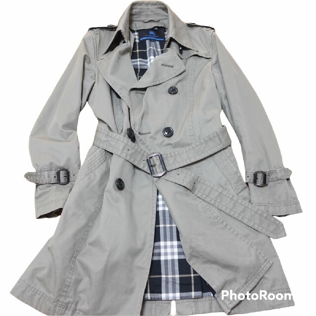 BURBERRY BLUE LABEL - 【美品】バーバリー トレンチコート ノバ