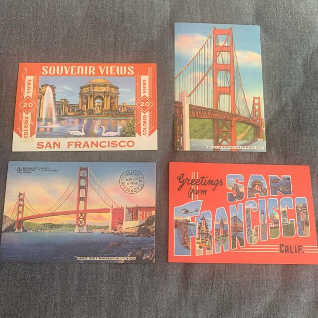 ポストカード9枚　サンフランシスコ エンタメ/ホビーの声優グッズ(写真/ポストカード)の商品写真