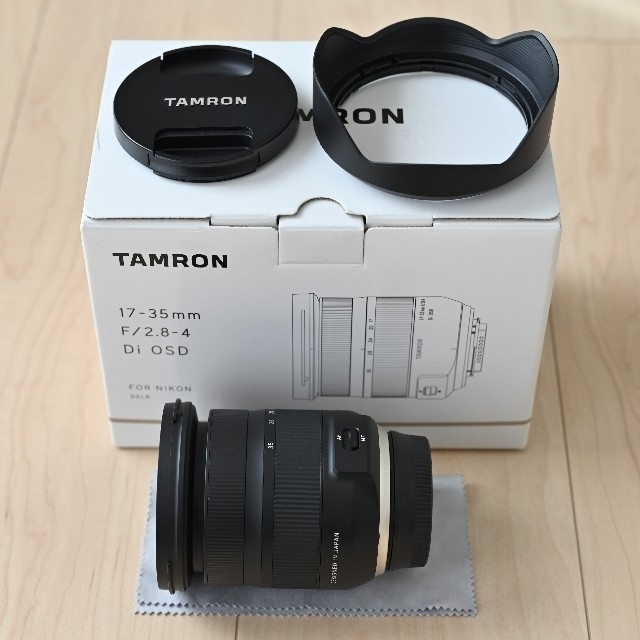 TAMRON(タムロン)のTAMRON 17-35mm F/2.8-4 Di OSD ニコン用 スマホ/家電/カメラのカメラ(レンズ(ズーム))の商品写真