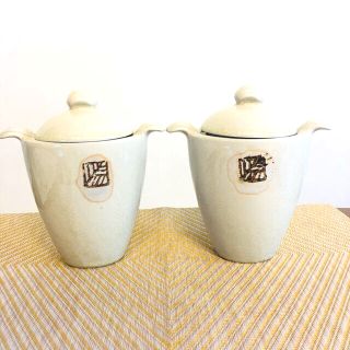 ルクルーゼ(LE CREUSET)の希少★ Jars ジャス キャンディポット2個セット　2(小物入れ)