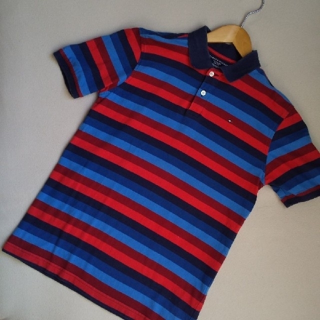 TOMMY HILFIGER(トミーヒルフィガー)のTOMMY HILFIGER キッズXL ポロシャツ メンズのトップス(ポロシャツ)の商品写真