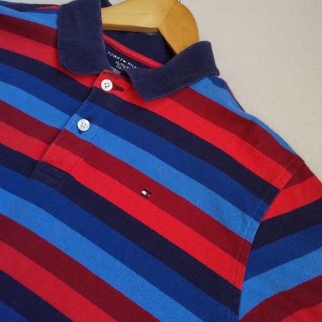 TOMMY HILFIGER(トミーヒルフィガー)のTOMMY HILFIGER キッズXL ポロシャツ メンズのトップス(ポロシャツ)の商品写真