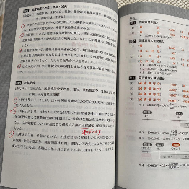 TAC出版(タックシュッパン)の簿記の教科書　日商簿記２級　商業簿記　工業簿記　計２冊 エンタメ/ホビーの本(資格/検定)の商品写真