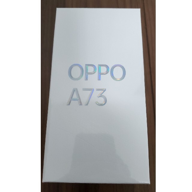 OPPO(オッポ)の【新品】OPPO A73 SIMフリー ブルー スマホ/家電/カメラのスマートフォン/携帯電話(スマートフォン本体)の商品写真