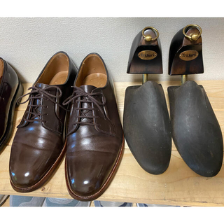 トリッカーズ(Trickers)のしんご様専用　トリッカーズ　プレーントゥー　サイズ7 オールデン(ドレス/ビジネス)