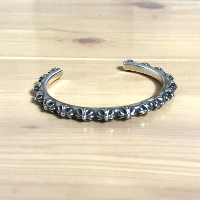 正規品 クロムハーツ バングル クロス ブレスレット シルバー enot.in.ua