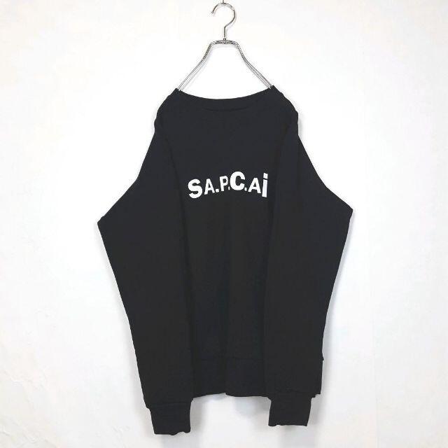 【入手困難コラボ】sacai ✖️ A.P.C スウェット　サイドリブ　ロ.