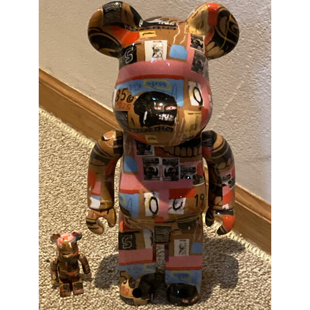 BE@RBRICK Andy Warhol × JEAN-MICHEL  箱付