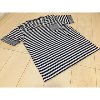 コムサイズム(COMME CA ISM)のコムサ イズム ボーダー Tシャツ カットソー(Tシャツ/カットソー(半袖/袖なし))