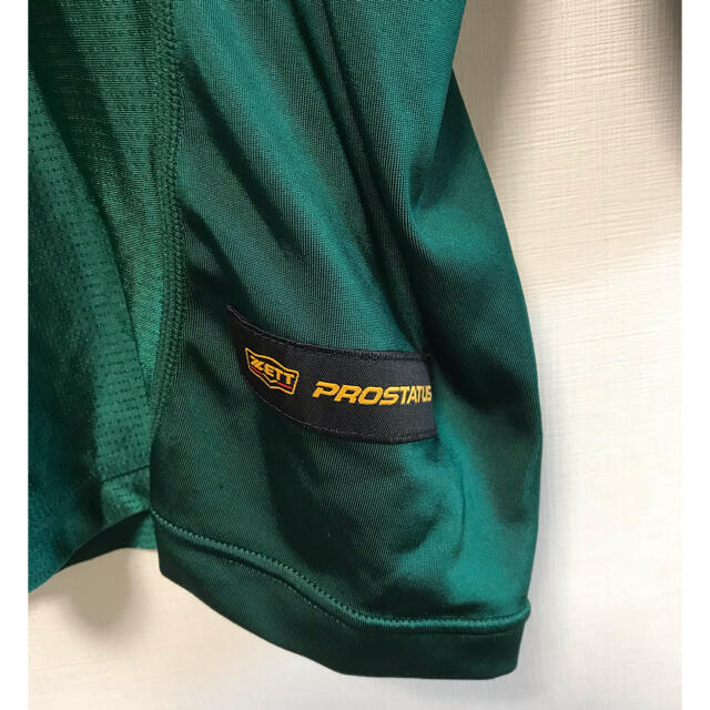 ZETT(ゼット)のZETT PROSTATUS アンダーシャツ  長袖　150  グリーン　⑥ スポーツ/アウトドアの野球(ウェア)の商品写真