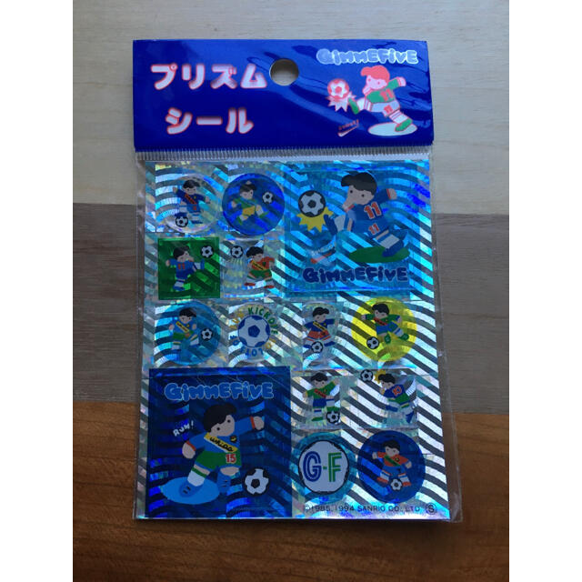 サンリオ(サンリオ)のサンリオ　恐竜　男の子　サッカー　シール インテリア/住まい/日用品の文房具(シール)の商品写真