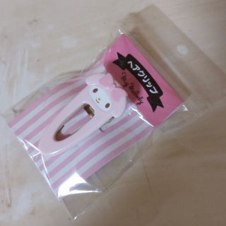 サンリオ(サンリオ)の1093新品①【マイメロディ ヘアクリップ】ピンク(その他)