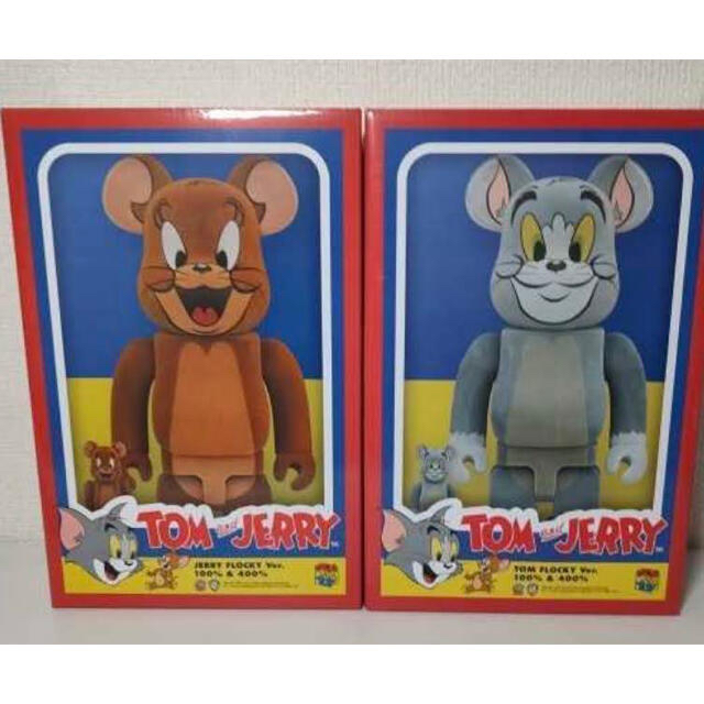 BE@RBRICK TOM & JERRY フロッキー 100％ ＆ 400％