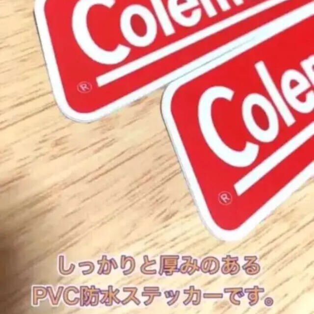 Coleman(コールマン)のコールマン&SOTO PVC屋外耐候性　防水ステッカーセット①② スポーツ/アウトドアのアウトドア(その他)の商品写真