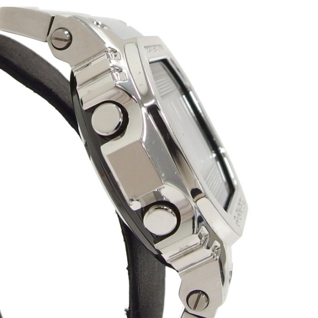 CASIO(カシオ)のカシオ 腕時計 フルメタル ブルートゥース 　シルバー G-SHO メンズの時計(腕時計(アナログ))の商品写真