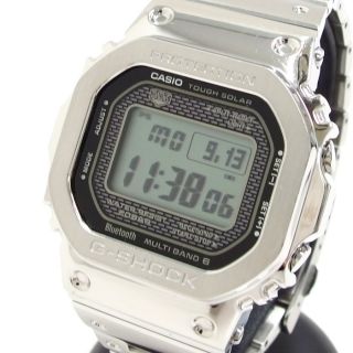 カシオ(CASIO)のカシオ 腕時計 フルメタル ブルートゥース 　シルバー G-SHO(腕時計(アナログ))