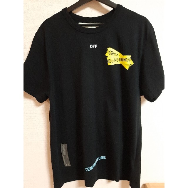 Off-White18ss テープTシャツ