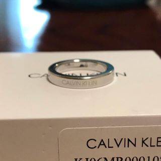 カルバンクライン(Calvin Klein)のCALVIN KLEIN HOOK シルバー(リング(指輪))