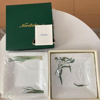 ノリタケ(Noritake)のNoritake 角皿 二枚セット(食器)