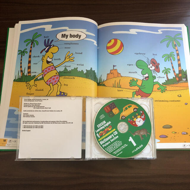 オズモのピクチャーディクショナリー　　CD付き エンタメ/ホビーの本(絵本/児童書)の商品写真