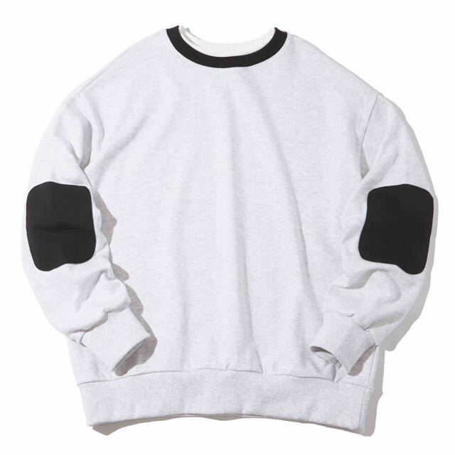 BREAK COFFEE  elbow sweat 〝gray white〟 メンズのトップス(スウェット)の商品写真