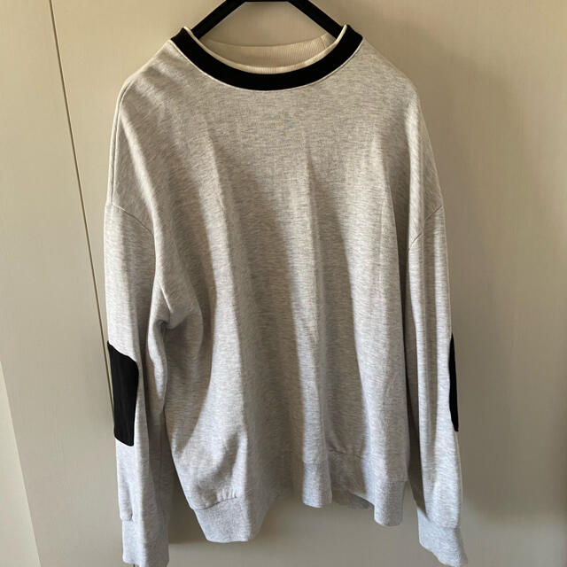 BREAK COFFEE  elbow sweat 〝gray white〟 メンズのトップス(スウェット)の商品写真