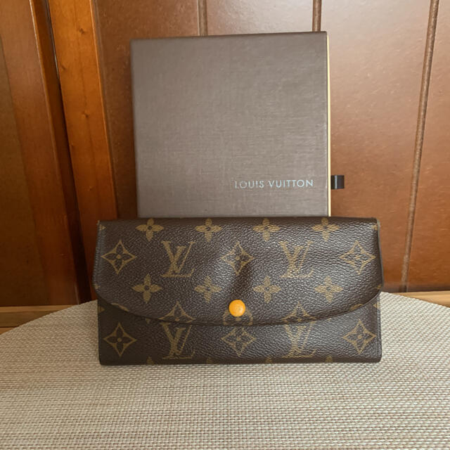 LOUIS VUITTON ポルトフォイユ エミリー イエロー 長財布