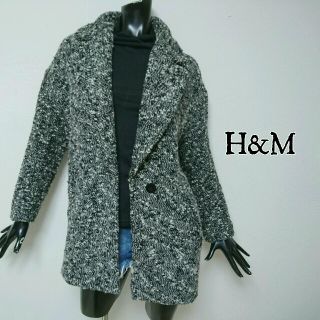 エイチアンドエム(H&M)のH&M*ﾂｲｰﾄﾞﾁｪｽﾀｰｺｰﾄ(チェスターコート)