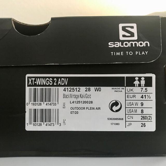 SALOMON(サロモン)のSalomon XT-Wings2 ADV 26cm メンズの靴/シューズ(スニーカー)の商品写真