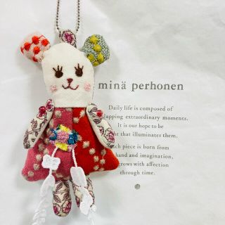 ミナペルホネン(mina perhonen)のミナペルホネン　クマちゃんチャーム☆彡(チャーム)