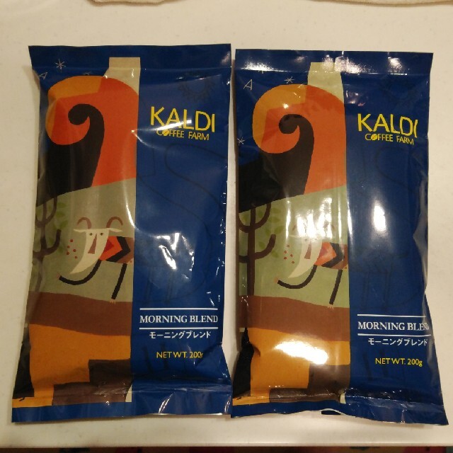 KALDI(カルディ)の☆KALDI☆コーヒー豆　モーニングブレンド　２袋セット 食品/飲料/酒の飲料(コーヒー)の商品写真