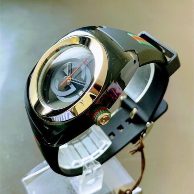 Gucci(グッチ)の【新品】高級ブランド グッチ GUCCI SYNC XXL メンズ腕時計 ラバー メンズの時計(ラバーベルト)の商品写真