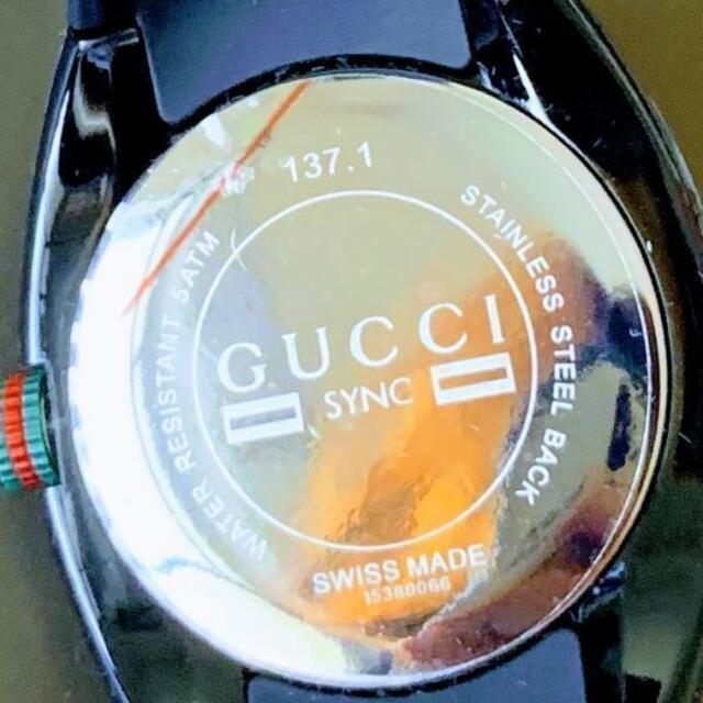 Gucci(グッチ)の【新品】高級ブランド グッチ GUCCI SYNC XXL メンズ腕時計 ラバー メンズの時計(ラバーベルト)の商品写真