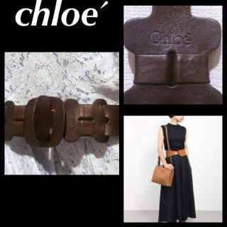 クロエ(Chloe)のクロエレザーベルト(ベルト)