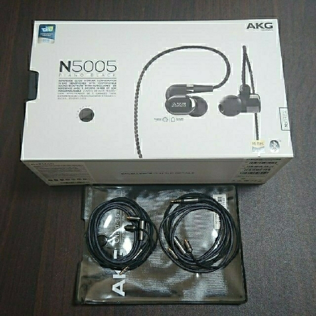 AKG N5005 CN120(3.5mm,2.5mm)付属