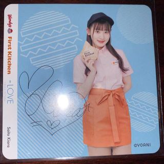 ＝LOVE イコラブ　齋藤樹愛羅　コースター(アイドルグッズ)