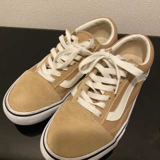 ヴァンズ(VANS)のVANS オールドスクール　ベージュ　スニーカー(スニーカー)