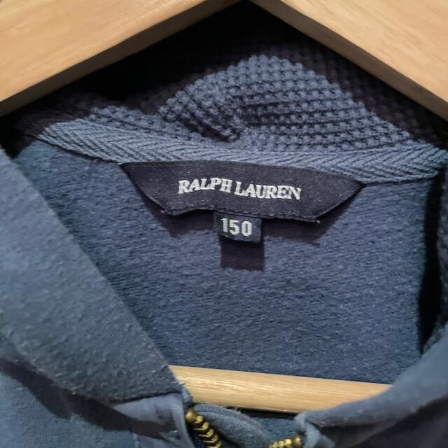 POLO RALPH LAUREN - ポロラルフローレン パーカー 紺 キッズ 150の ...