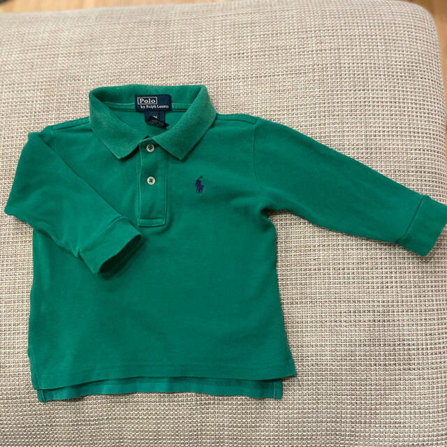 POLO RALPH LAUREN(ポロラルフローレン)の★Nicole House様専用★ポロラルフローレン キッズ長袖　グリーン キッズ/ベビー/マタニティのベビー服(~85cm)(シャツ/カットソー)の商品写真