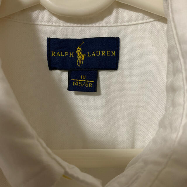 POLO RALPH LAUREN(ポロラルフローレン)のポロ　ラルフローレン　男児　コットンシャツ キッズ/ベビー/マタニティのキッズ服男の子用(90cm~)(ブラウス)の商品写真