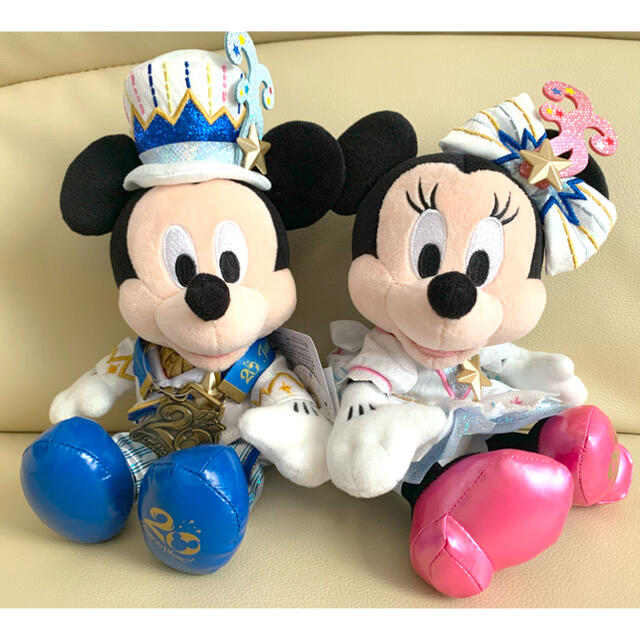 ディズニーシー 20周年 ミキミニ ペアぬいぐるみ❤︎ディズニーシー ...