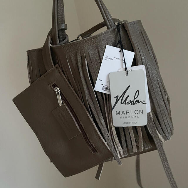 MARLON FIRENZE フリンジバッグ 新品 マーロンフィレンツェ