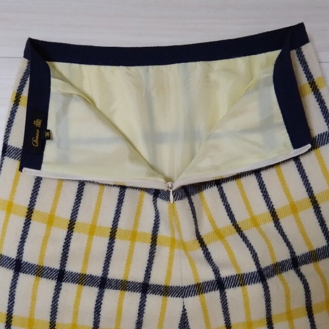 Drawer(ドゥロワー)のドゥロワー　ウールタイトスカート レディースのスカート(ひざ丈スカート)の商品写真