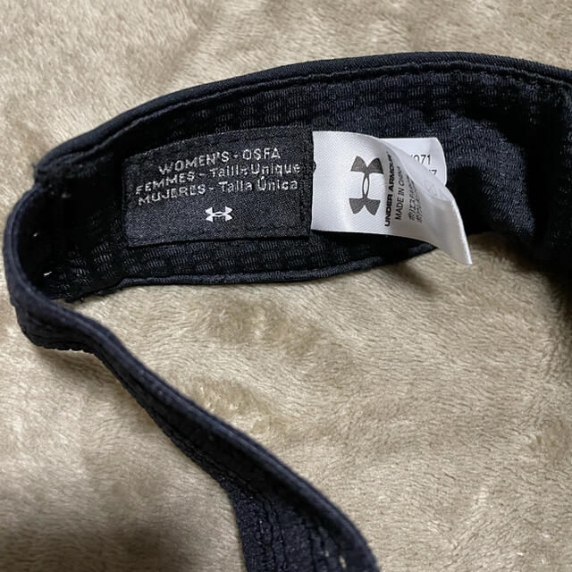 UNDER ARMOUR(アンダーアーマー)のアンダーアーマー　サンバイザー レディースの帽子(その他)の商品写真